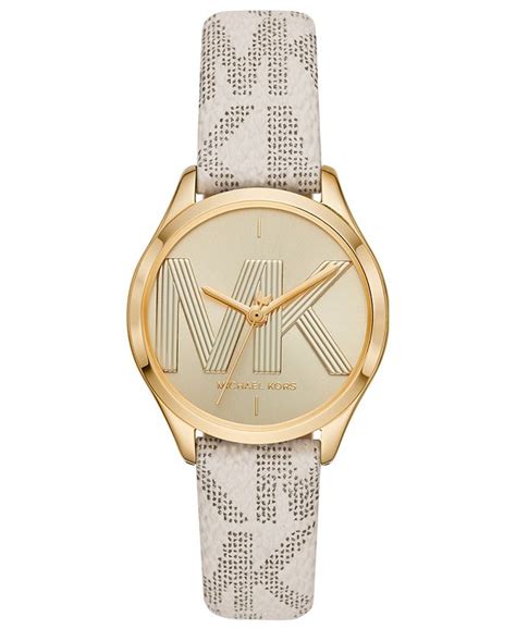 Women's Jaycie Vanilla Polyvinyl Chloride Strap Watch 34mm